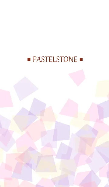 [LINE着せ替え] Pastel Stone 38の画像1