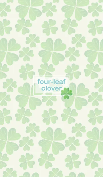 [LINE着せ替え] four leaf clover 18の画像1