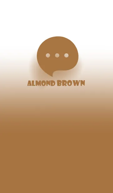 [LINE着せ替え] Almond Brown & White Theme V.4 (JP)の画像1