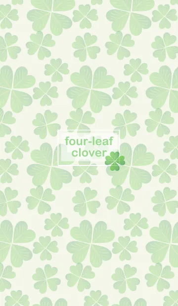 [LINE着せ替え] four leaf clover 19の画像1