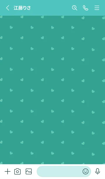 [LINE着せ替え] ミニ ハート _0117の画像2