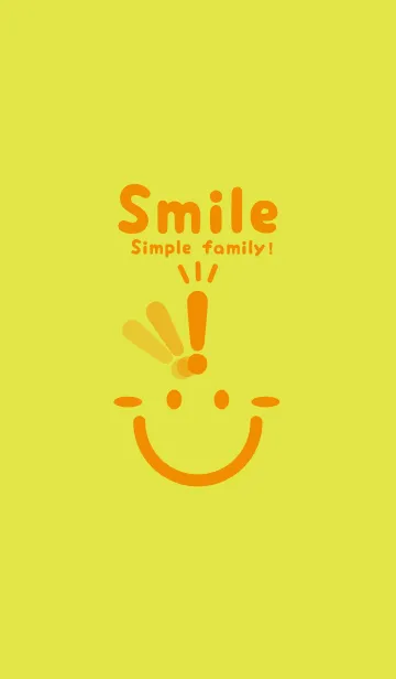 [LINE着せ替え] スマイル＆ヒラメキ Chart Trees Yellowの画像1