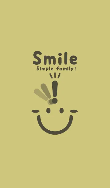 [LINE着せ替え] スマイル＆ヒラメキ コロニアルイエローの画像1