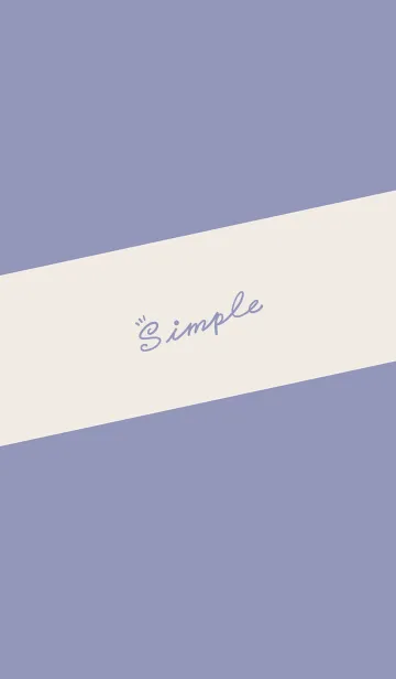 [LINE着せ替え] Simple Lines J-Blue (br2)の画像1