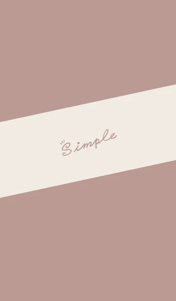 [LINE着せ替え] Simple Lines J-Red Orange (br02)の画像1