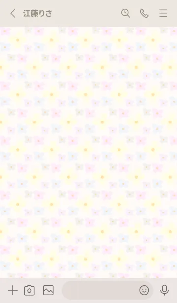 [LINE着せ替え] flowers of spring 20の画像2