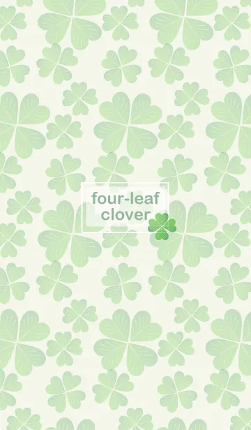 [LINE着せ替え] four leaf clover 21の画像1