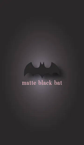 [LINE着せ替え] matte black bat 82の画像1