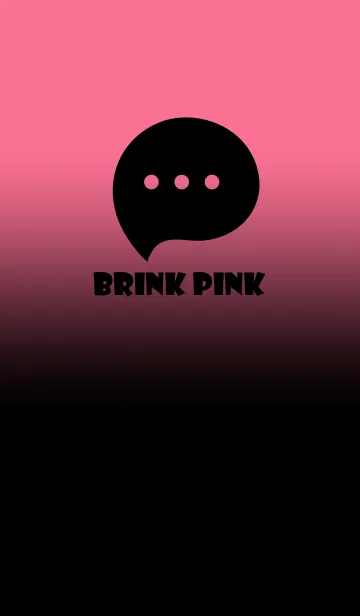 [LINE着せ替え] Black & Brink Pink Theme V3 (JP)の画像1
