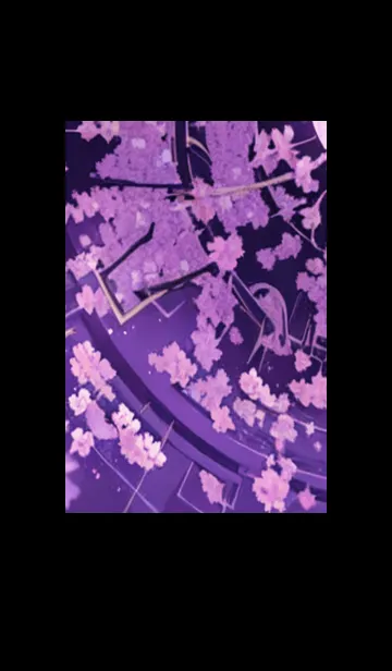 [LINE着せ替え] 月光夜桜#CX16。の画像1