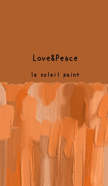 [LINE着せ替え] 油絵アート【le soleil paint 352】の画像1