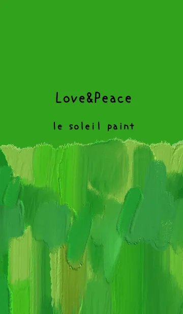 [LINE着せ替え] 油絵アート【le soleil paint 354】の画像1