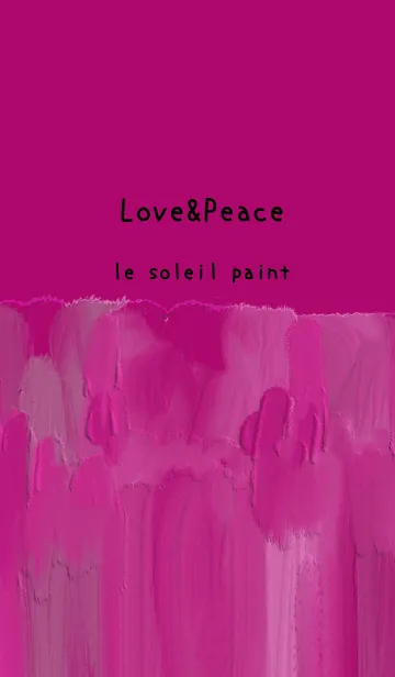 [LINE着せ替え] 油絵アート【le soleil paint 371】の画像1