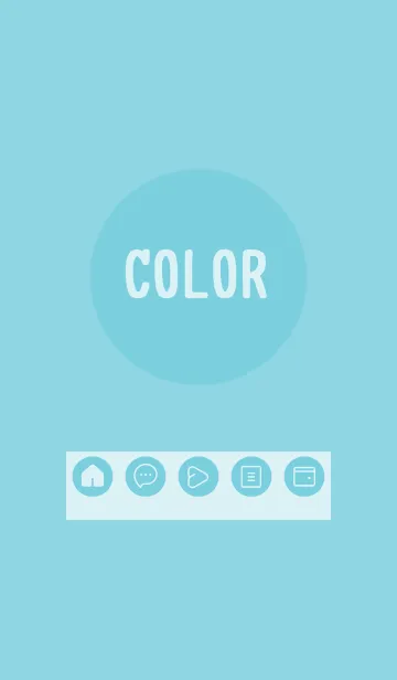 [LINE着せ替え] green color A46の画像1