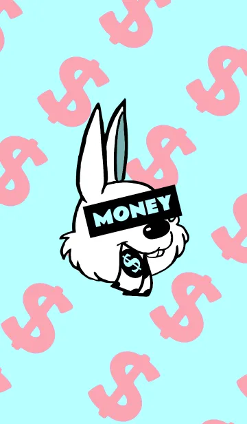 [LINE着せ替え] マネー ラビット 333の画像1