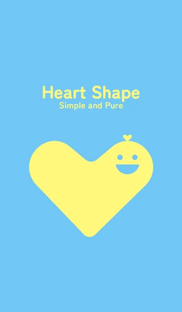 [LINE着せ替え] ハート型の着せかえ Fogget Minut Blueの画像1