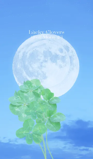 [LINE着せ替え] Lucky Clovers #Full Moon 23の画像1