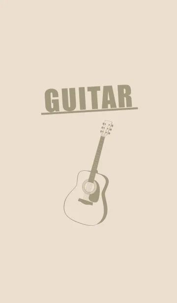 [LINE着せ替え] GUITAR COLOR 蒸栗色の画像1
