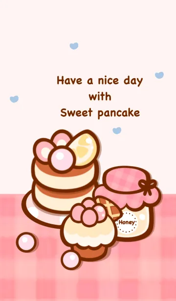 [LINE着せ替え] Cute pancake 8 :)の画像1