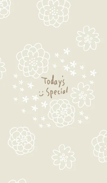 [LINE着せ替え] 小花舞う白い花25の画像1