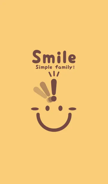 [LINE着せ替え] スマイル＆ヒラメキ Marigold Yellowの画像1