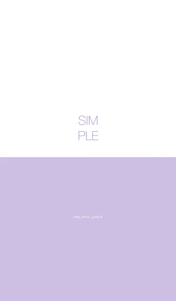 [LINE着せ替え] 0Ng_24_パープル4-6の画像1