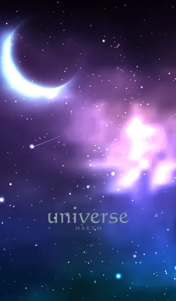 [LINE着せ替え] universe dark - MEKYM 13の画像1