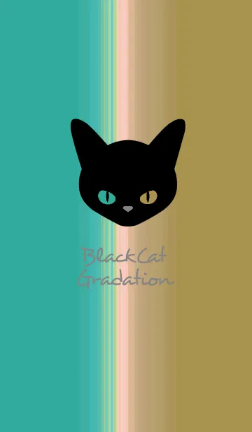 [LINE着せ替え] ブラック キャット 131の画像1