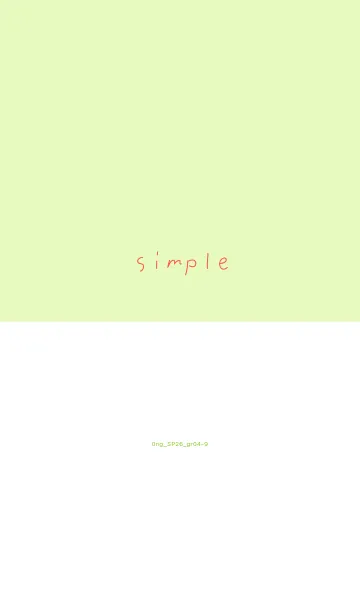 [LINE着せ替え] 0ng_26_グリーン4-9の画像1