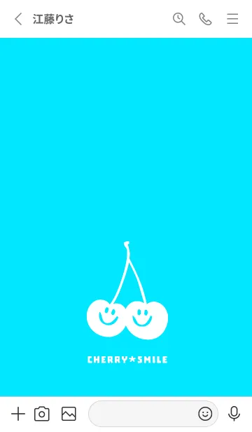 [LINE着せ替え] チェリー スマイル 178の画像2