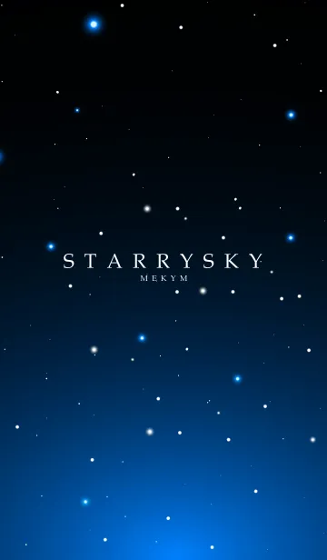 [LINE着せ替え] STARRY SKY-STAR MEKYM 4の画像1