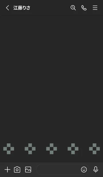 [LINE着せ替え] ドット絵ハート(くすみ4-08)の画像2