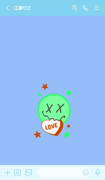 [LINE着せ替え] ラブ スマイル 3の画像2