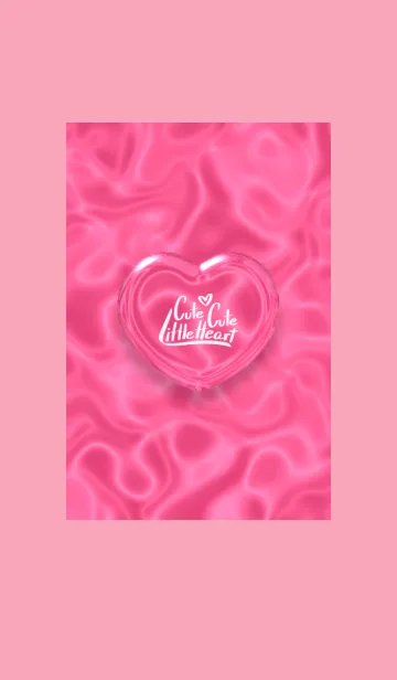 [LINE着せ替え] Cute Cute Little Heart New JPN 17の画像1
