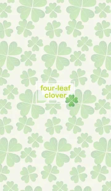 [LINE着せ替え] four leaf clover 23の画像1