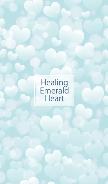 [LINE着せ替え] Healing Emerald Heart 28の画像1