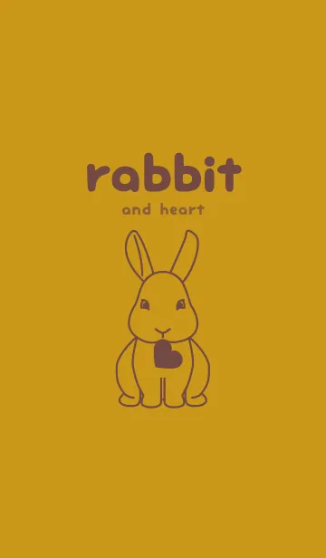 [LINE着せ替え] ウサギとハート ジョーンミエルの画像1