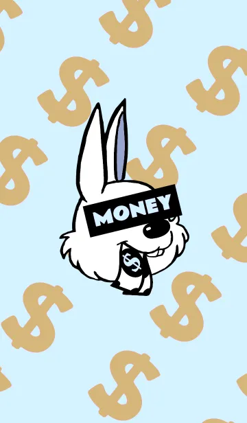 [LINE着せ替え] マネー ラビット 335の画像1