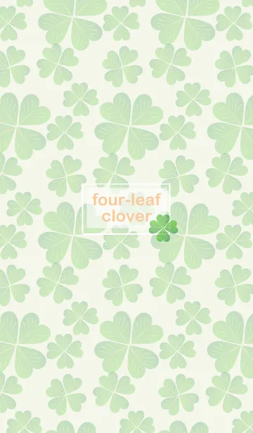 [LINE着せ替え] four leaf clover 24の画像1