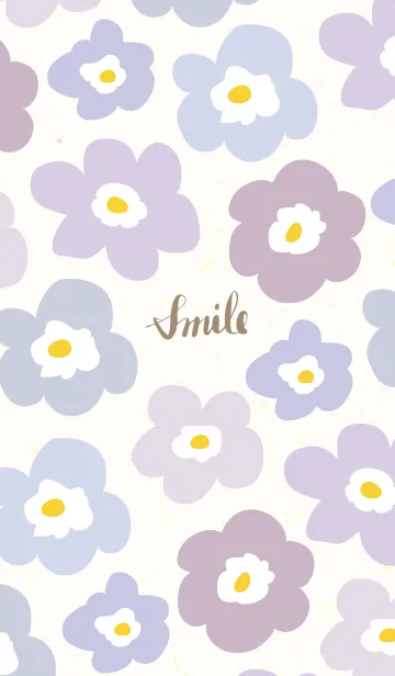 [LINE着せ替え] かわいい 北欧風 お花 ランダム27の画像1