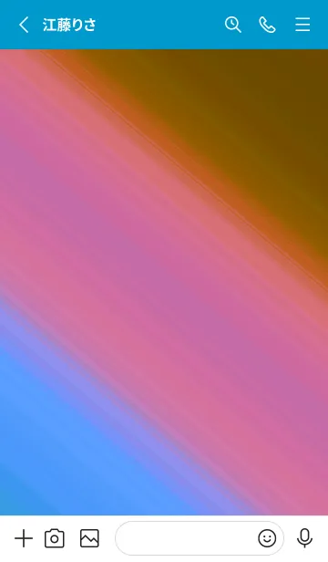 [LINE着せ替え] グラデーション ミニ スター 201の画像2