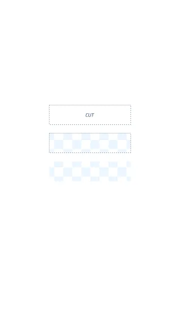 [LINE着せ替え] C U T - B L U Eの画像1