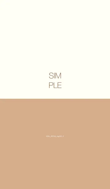 [LINE着せ替え] 00h_24_ベージュ2-3の画像1