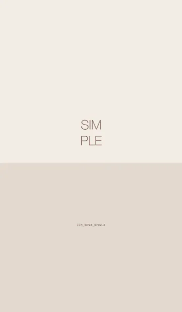 [LINE着せ替え] 00h_24_ブラウン2-3の画像1