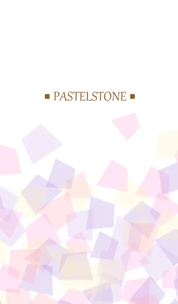 [LINE着せ替え] Pastel Stone 40の画像1