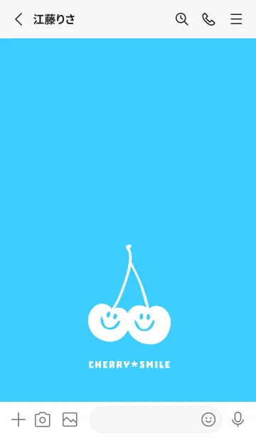 [LINE着せ替え] チェリー スマイル 179の画像2
