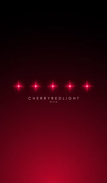 [LINE着せ替え] CHERRY RED STARLIGHTの画像1