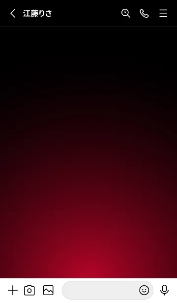 [LINE着せ替え] CHERRY RED STARLIGHTの画像2