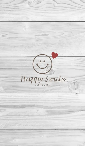 [LINE着せ替え] HAPPY SMILE HEART-MEKYM 25の画像1