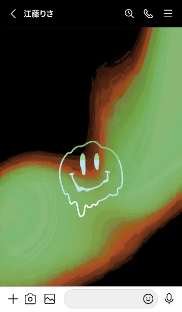 [LINE着せ替え] サイケデリック スマイル _18の画像2